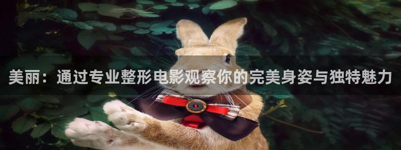 新视觉影视4480：美丽：通过专业整形电影观察你的完美身姿与独特魅力